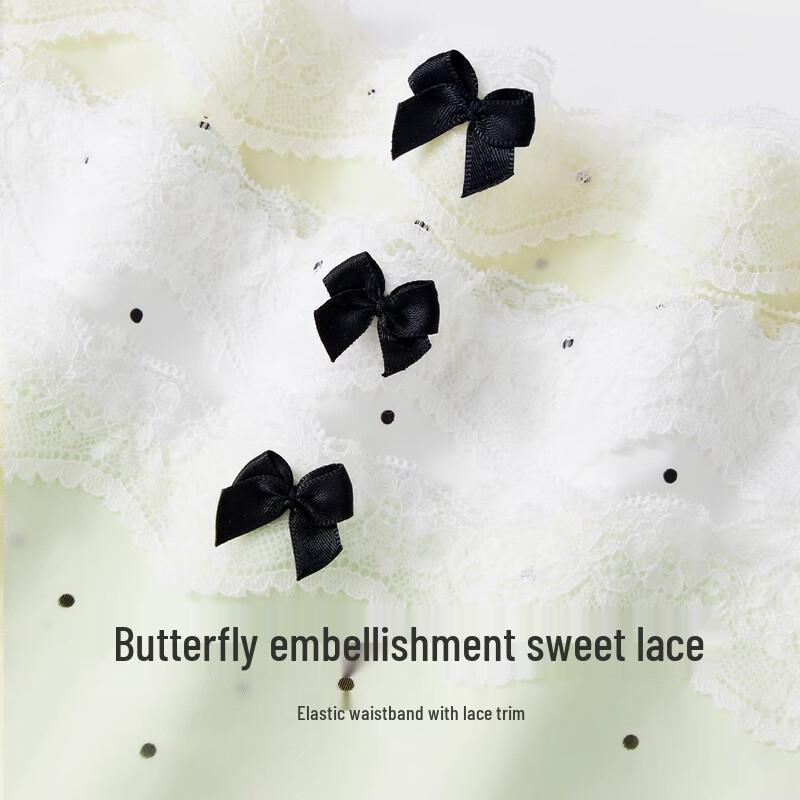 Urban Beauty Women's 10A Antibacterial Lace Briefs 3-Pack