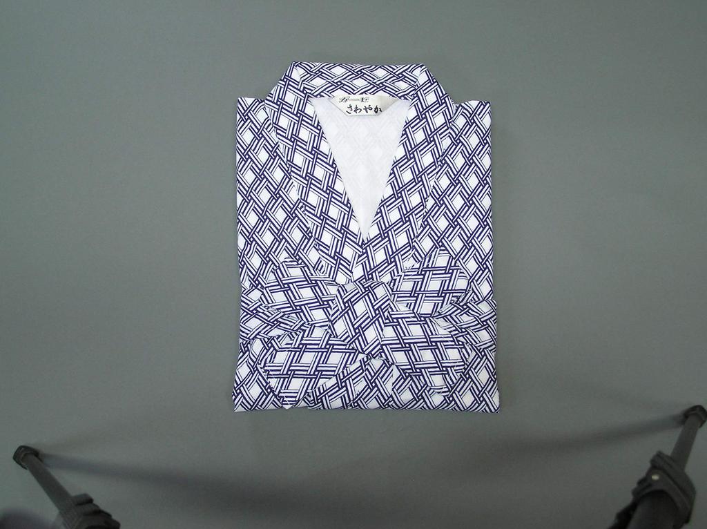 Gazen nachtkleding voor heren Gazen nachtkleding voor heren S M L L0 Dubbel gevoerd gaaskatoen Nachtkleding Slaapkleding Pyjama Yukata Herberg Verpleegzorg Ziekenhuisopname