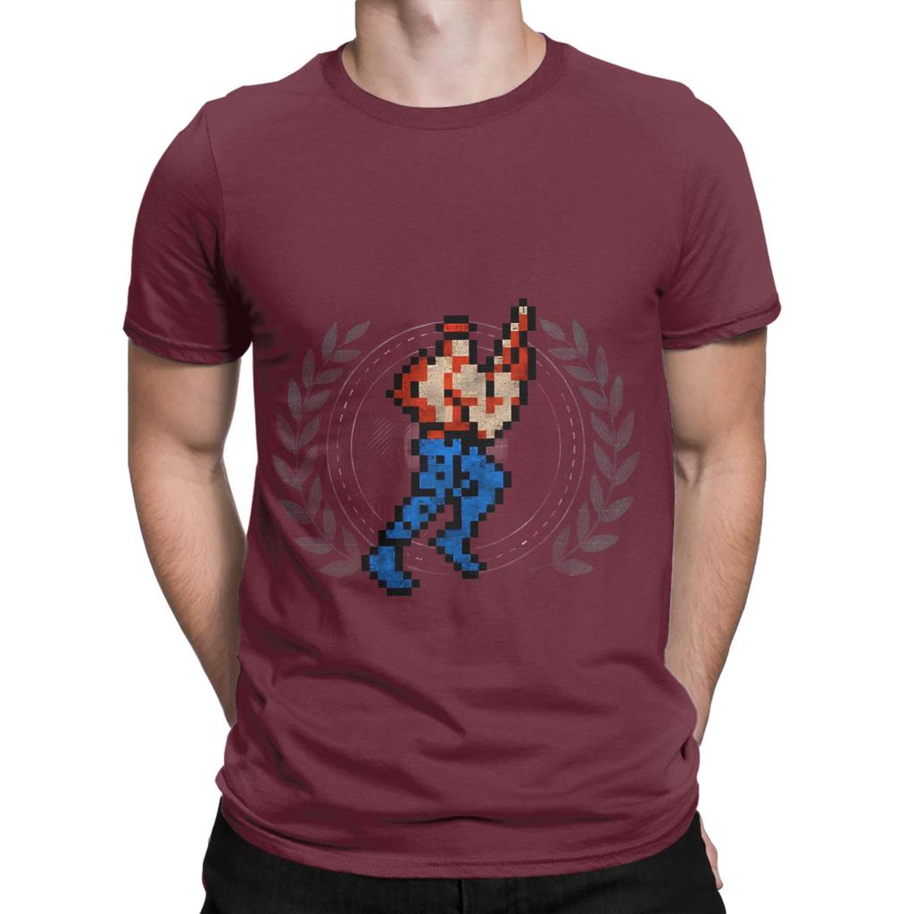 Contra Sprite Badge Funny Graphic 100 Cotton TShirt Contra Nes Tees Tops For Unisex