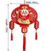 Spring Festival 2026 Felt Fu Character Pendant for Door and Living Room Decoration with Traditional Lucky Symbols