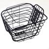 Electric Bike Front Basket Reinforced Metal Cycle Thickened Gear for Shopping, Travel