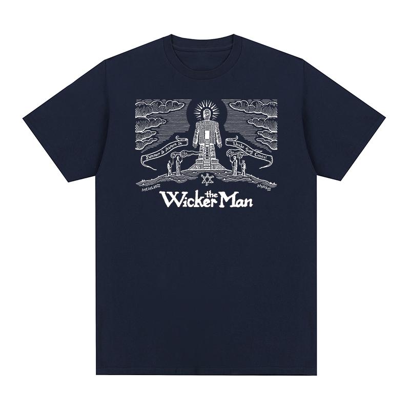 The Wicker Man Vintage Tshirt 70S Horror Movie Y2k Clothing Birthday Gift Cotton Men T Shirt New TEE TSHIRT Womens Tops
