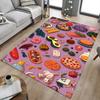 1PC Food Patterns Anti-slip Carpet, Suitable for Office, Bedroomand Playrooms. It Can Also Be Used As a Sofa Footrest cover-R90