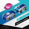 Non-Toxic Collision Transforming Dinosaur Car Toy Magnetic Dinosaur Transformer Car Transform Into Dinosaurs Fun Transforming Cars
