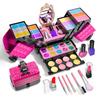 Makeup Set for Toy Cosmetic Gift for Girls Ages and Perfect As a Birthday or Christmas Gift for Elementary School Makeup Set with Storage Available In
