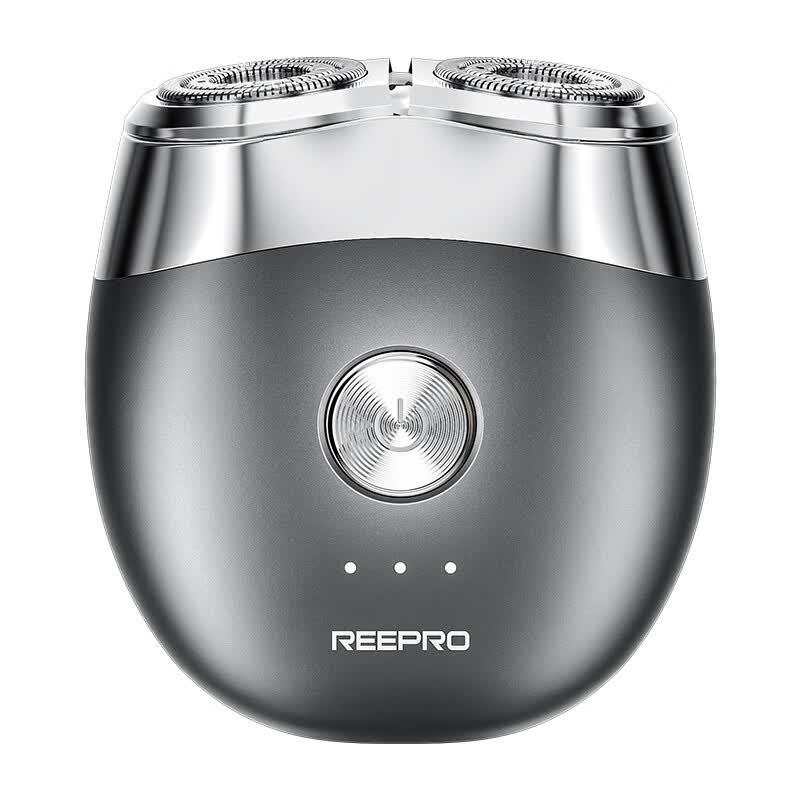 Reepro Men s Mini Portable Rechargeable Dual-Head Shaver CN plug (adapter included)