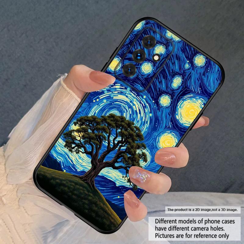 Ein wirbelnder Sternenhimmel Für Samsung S20FE S21 22 23 FE 24 Plus 25 Ultra Galaxy M23 32 34 35 52 53 54 55 Silikon Weiche Handyhülle