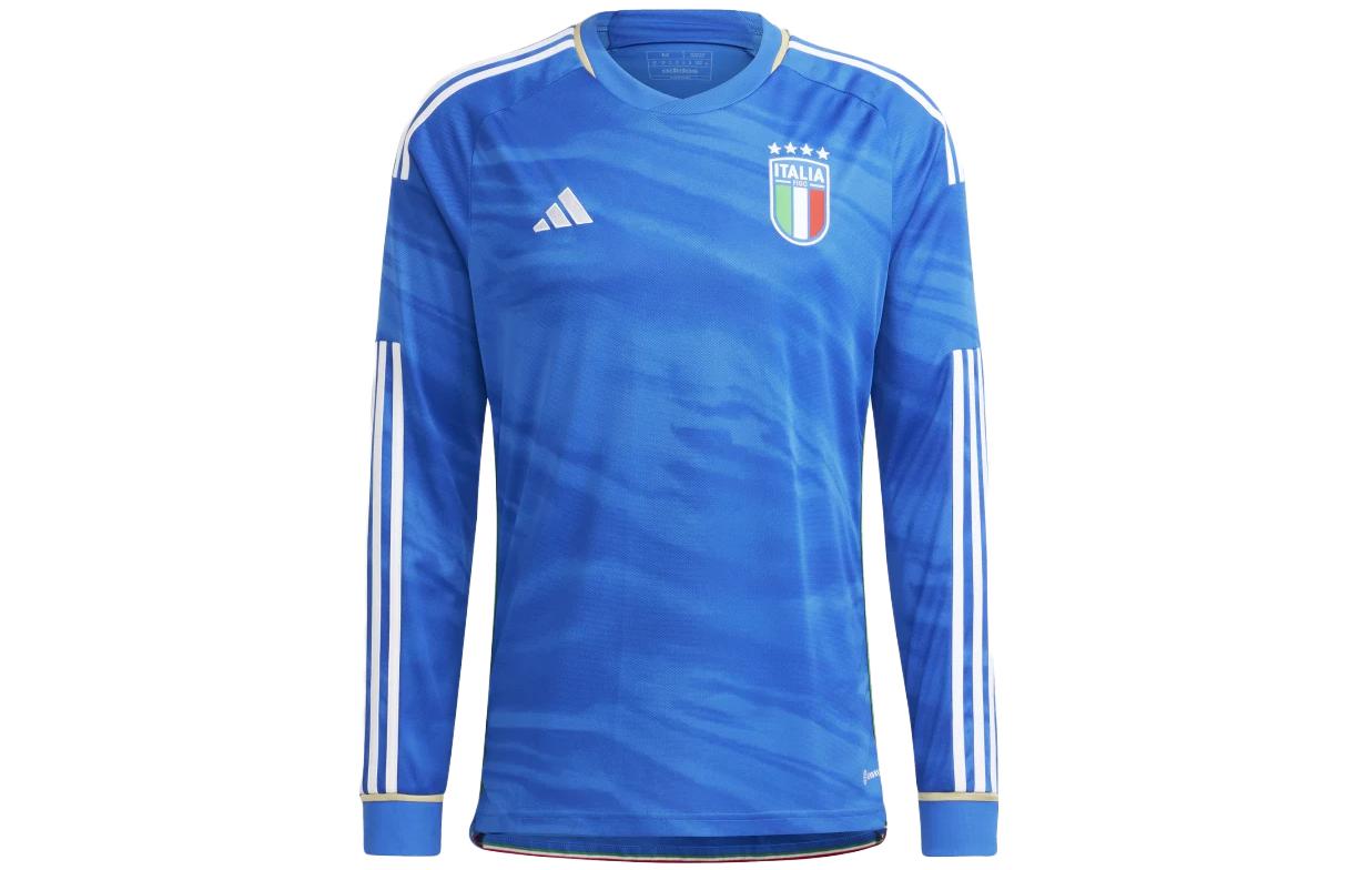 Adidas Italy 2023 Home Long Sleeve Jersey HS9893 XL