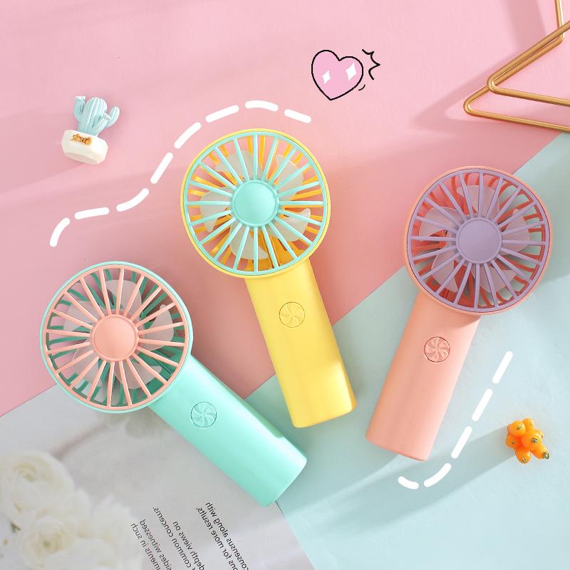 Portable Mini USB Desk Fan with Digital Display for Office, Student, Dorm
