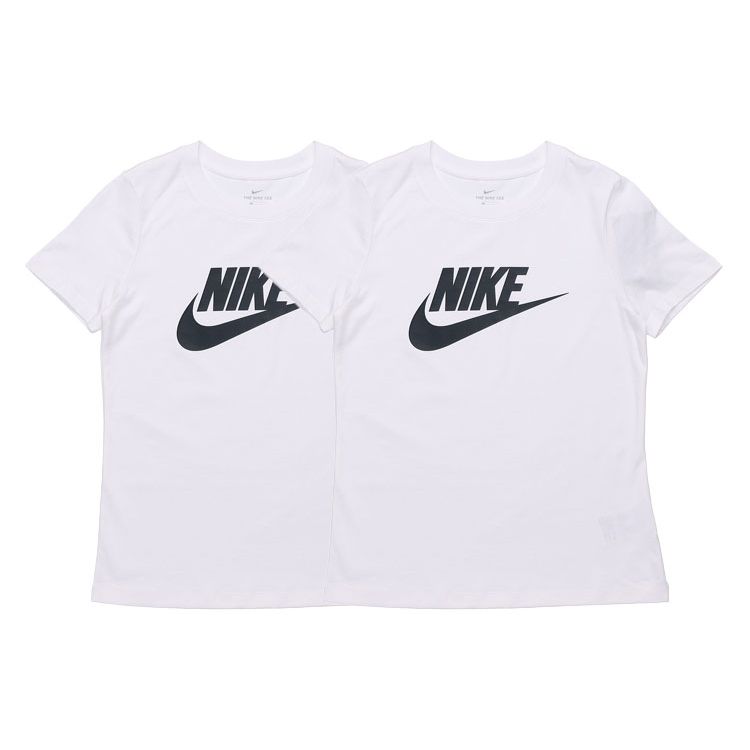 Nike Sportswear Classic Logo Short Sleeve T-Shirt Women Tops White BV6170-100