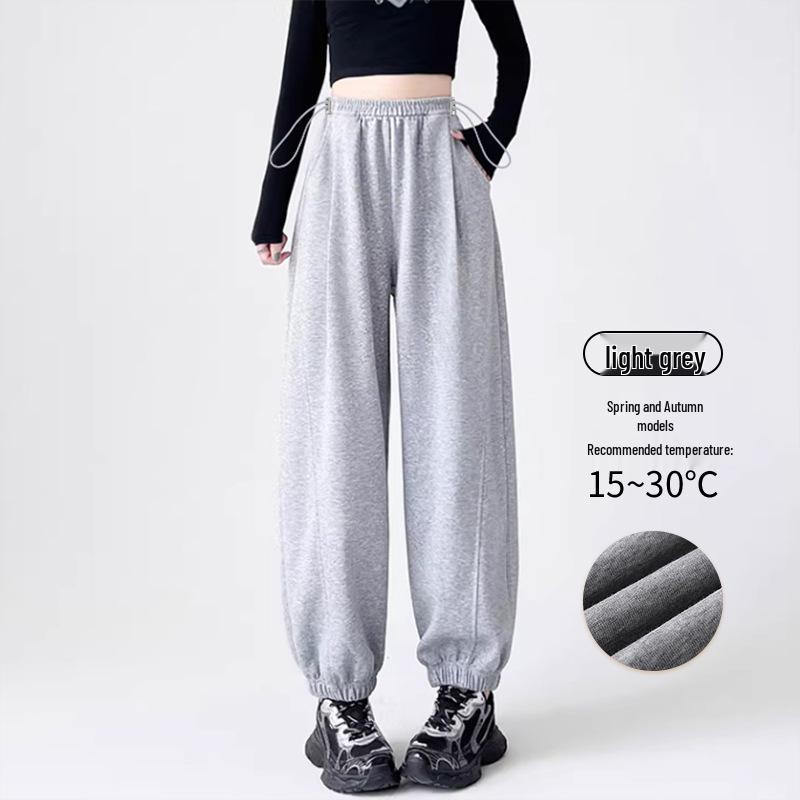 

Velvet Maternity Slimming Lantern Pants with Drawstring for Fall/Winter - Wearable Post-Pregnancy XL