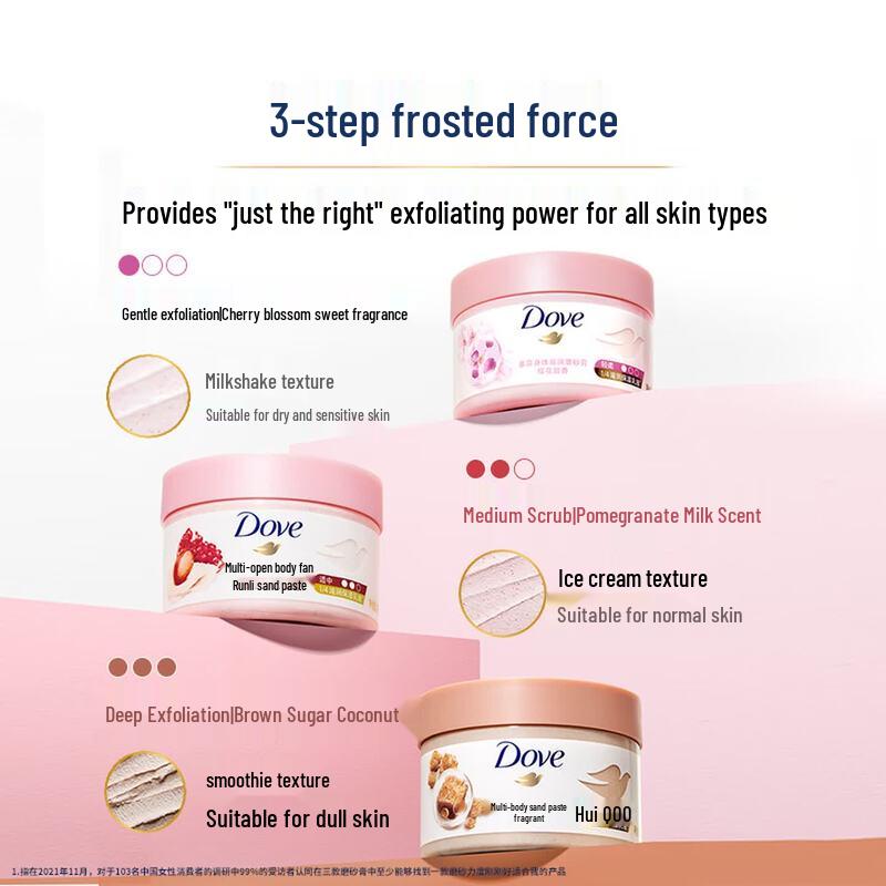 Dove Pomegranate & Shea Butter Exfoliating Body Scrub