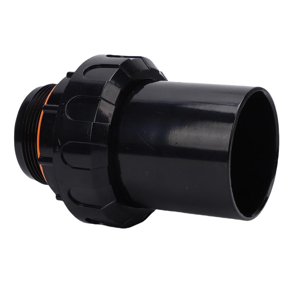 Sand Straight Water Pipe with Threaded Joint Pool Pump Fittings PVC Union Adapter Connector