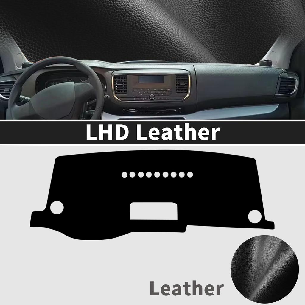 For Peugeot Expert Traveller 2017- Fiat Scudo Car Dashboard Cover Dashmat Non‑Slip Protective Dash Mat Pad Auto Accessories