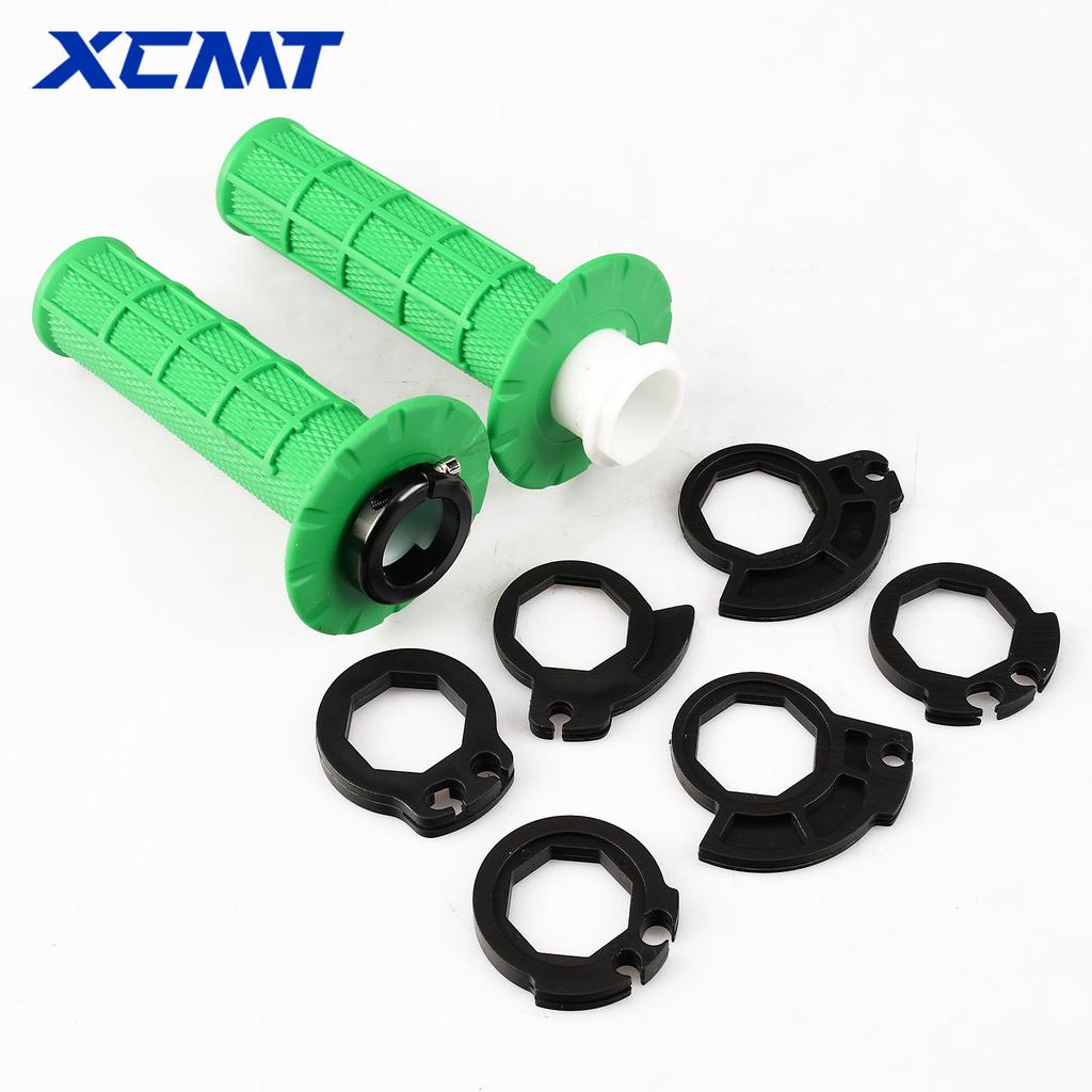 Motorcycle Grips 7/8" 22mm Hand Grip W/ The Snap-on Cam for Yamaha Honda Kawasaki Suzuki KTM Dirt Bike Motorbike Handlebar