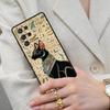 Ägypten Nefertiti Anubis WEICHE Handyhülle für Samsung Galaxy S26 Ultra S25 S24 S23 S22 S21 S20 Note10 Hülle