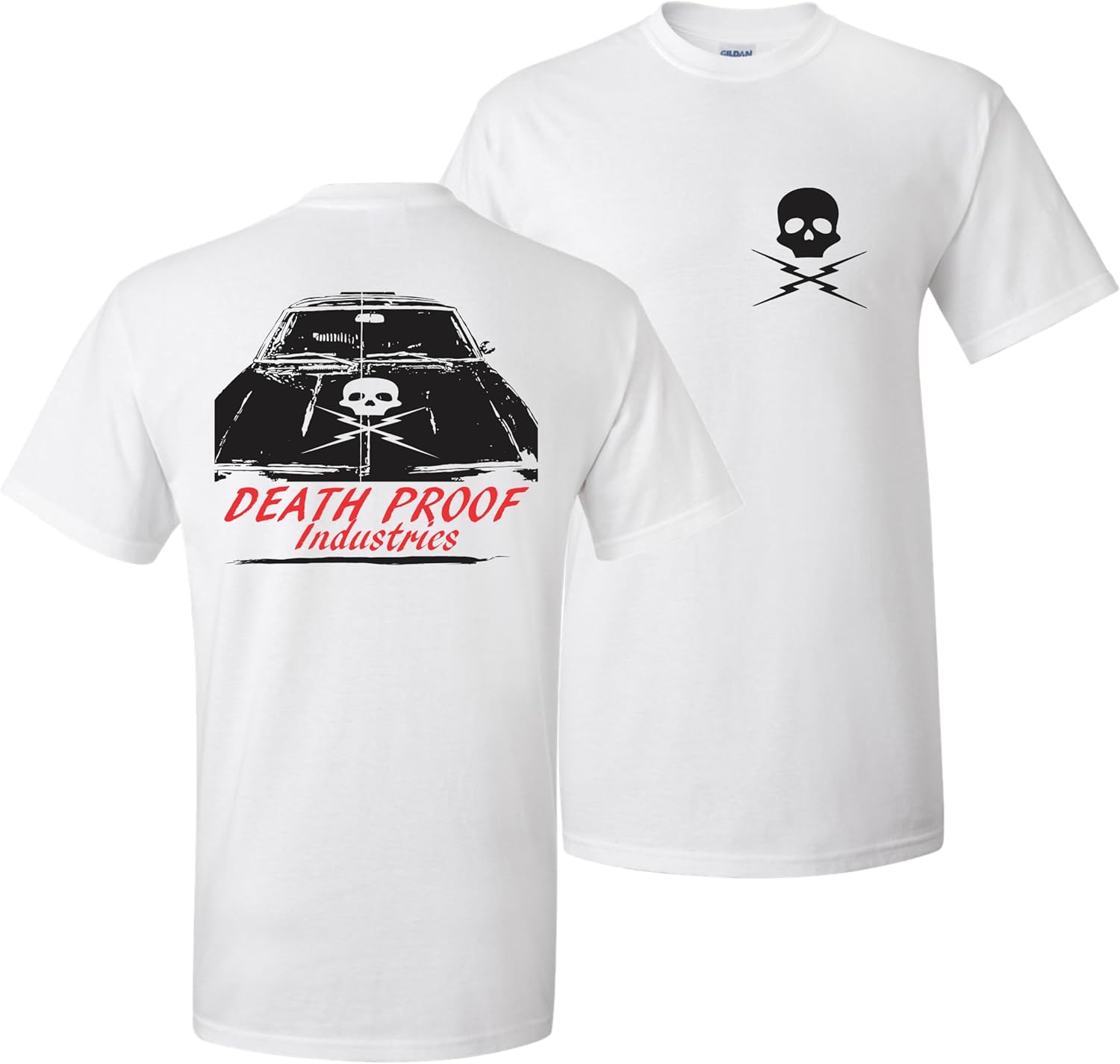 Skull Hood Nova Speed Shop T-Shirt Tee S