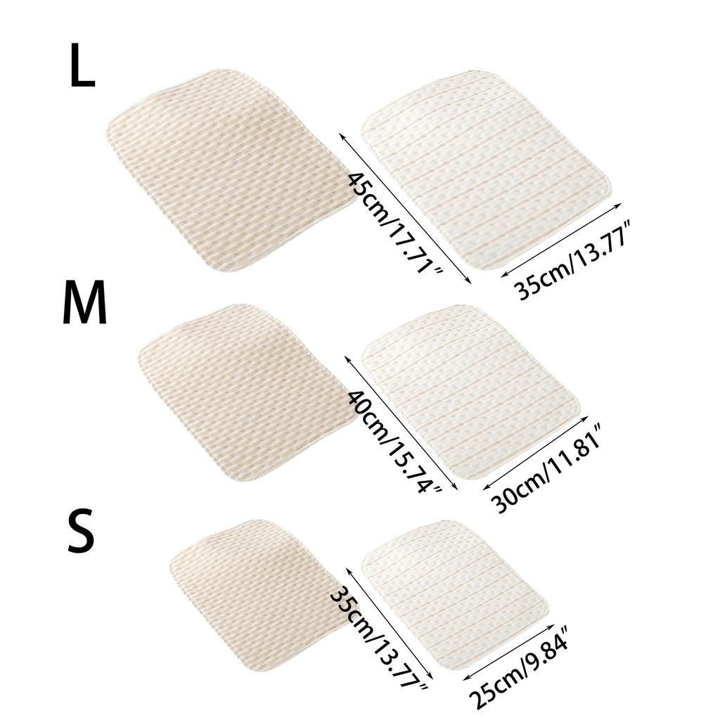 Waterproof Cotton Baby Changing Pad Soft & Breathable Diaper Mat Cotton Baby Changing Pad Suiatble for Home and Travel