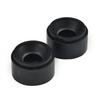Engine Cover Rubber Mounting 2PCS Black For Mat Plastic New Parts