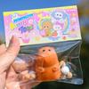 Silicone Capybara Squeeze Toy Kneading Capybara Mochi Pinching Toy  Children Adult