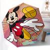 1pc Mickey Mouse Folding Umbrella,Compact Travel Umbrella with 8-Rib Design,Thickened And Reinforced Umbrella Frame Yy250728029