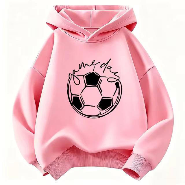 Sudadera Divertida Día de Fútbol para Niños - Ropa Deportiva Casual para Niños y Niñas