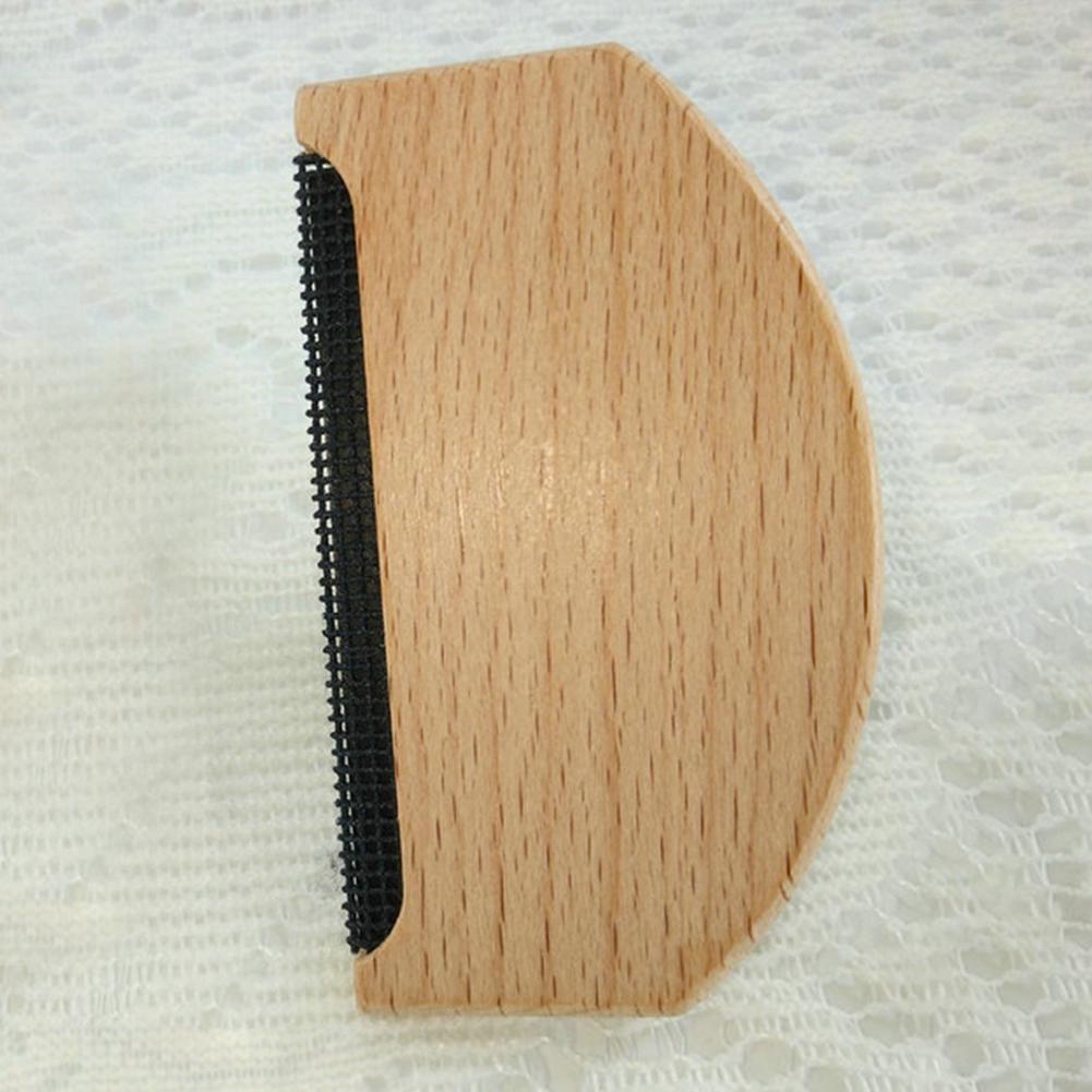 Wooden Trimmer Sweater Brush Roller Portable Fuzzy Easy Clean Manual Fabric Comb Lint Remover