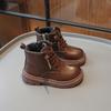 2025 Kids' Martin Boots: Boys & Girls, Autumn/Winter, Double Cotton, Velvet-Enhanced, Short Style