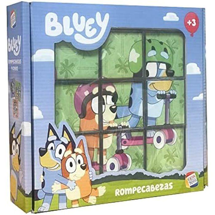 Pussel - Cefa Toys - Bluey - 9 Kuber - Flerfärgad - För Barn - Blandad