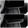 DQMN8 For Tesla Model Y 2024 Car Storage Box Hidden Storage Organizer Case Tray Under The Central Control Screen Model 3 2021-2022