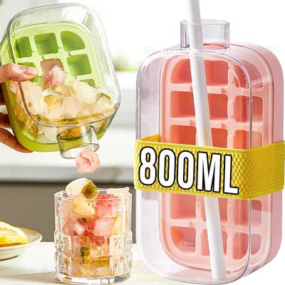 Press Release Ice Cube Molds 500/800ML Ice Cube Maker Kettle Integrated Easy Summer Kitchen Bar DIY Iced Cocktail Freeze Tool