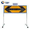 Solar Powered LED Traffic Arrow Warning Sign