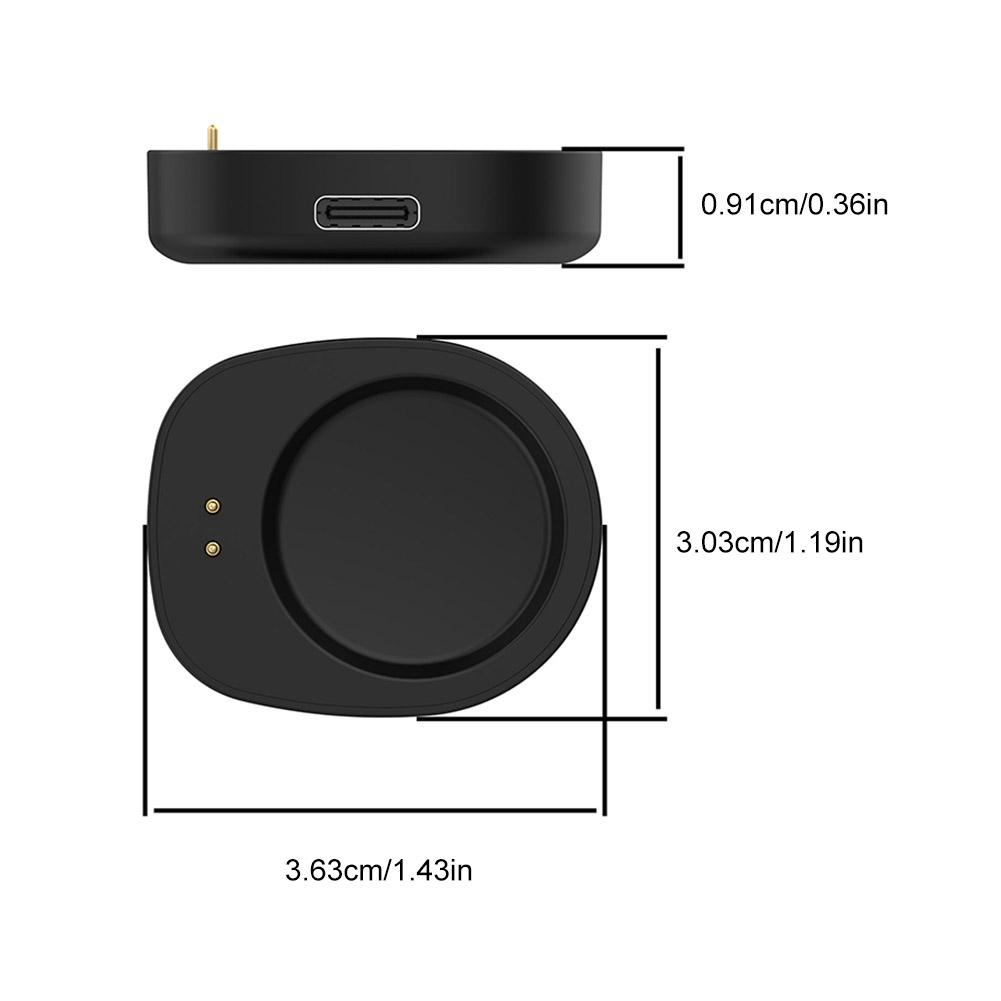 1PC Charger Adapter Charger Converter Charging Dock Magnet Converter Charger Base for Amazfit Balance A2286/ T-Rex 3 A2322