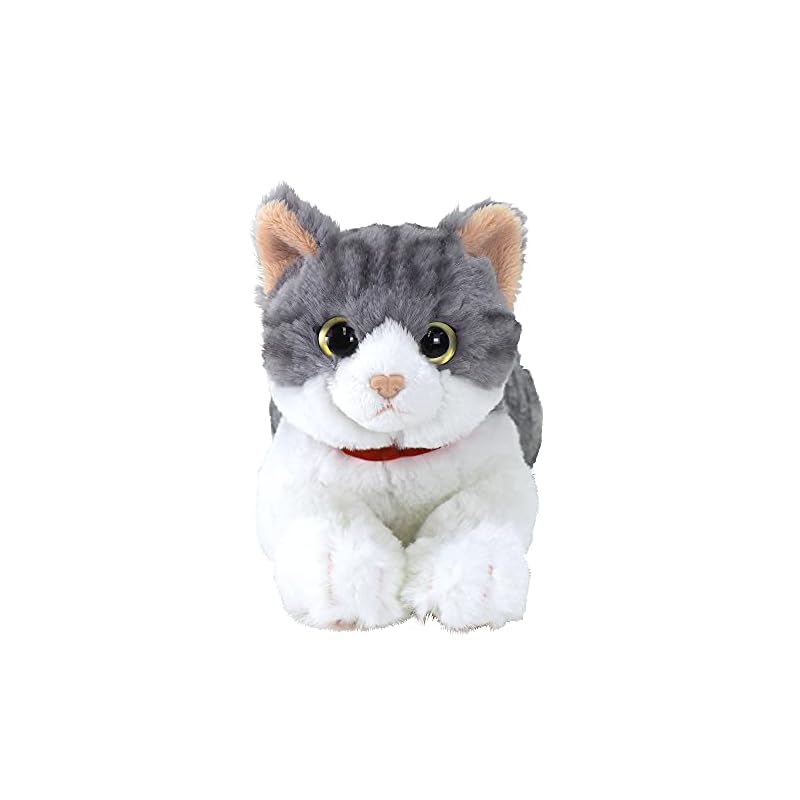 Sun Lemon Lap Cat Sabashiro Small 13 x 36 x 15cm Plush Animal Cute Cat P-7812