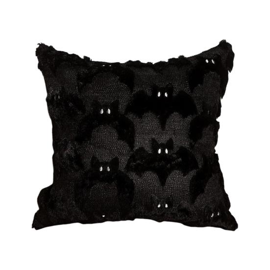 Decorative Pillow Case Ghost Pumpkin Cat Pattern Pillow Cover Removable Easy To Clean Washable Throw Pillow Case