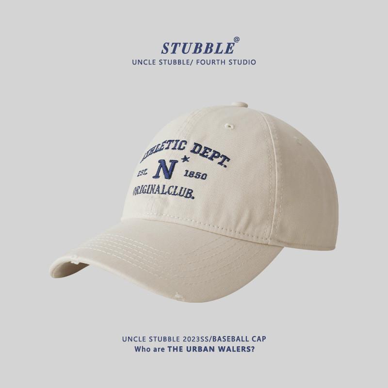 

Cotton Baseball Cap For Men And Women With Wide Brim Sunshade Adjustable Fit For Casual Style Apricot
