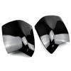 For Ford Focus MK2 2005-2008 Replacement Car Rearview Side Mirror Cover Wing Cap Exterior Door Rear View Case Trim Gloss Black