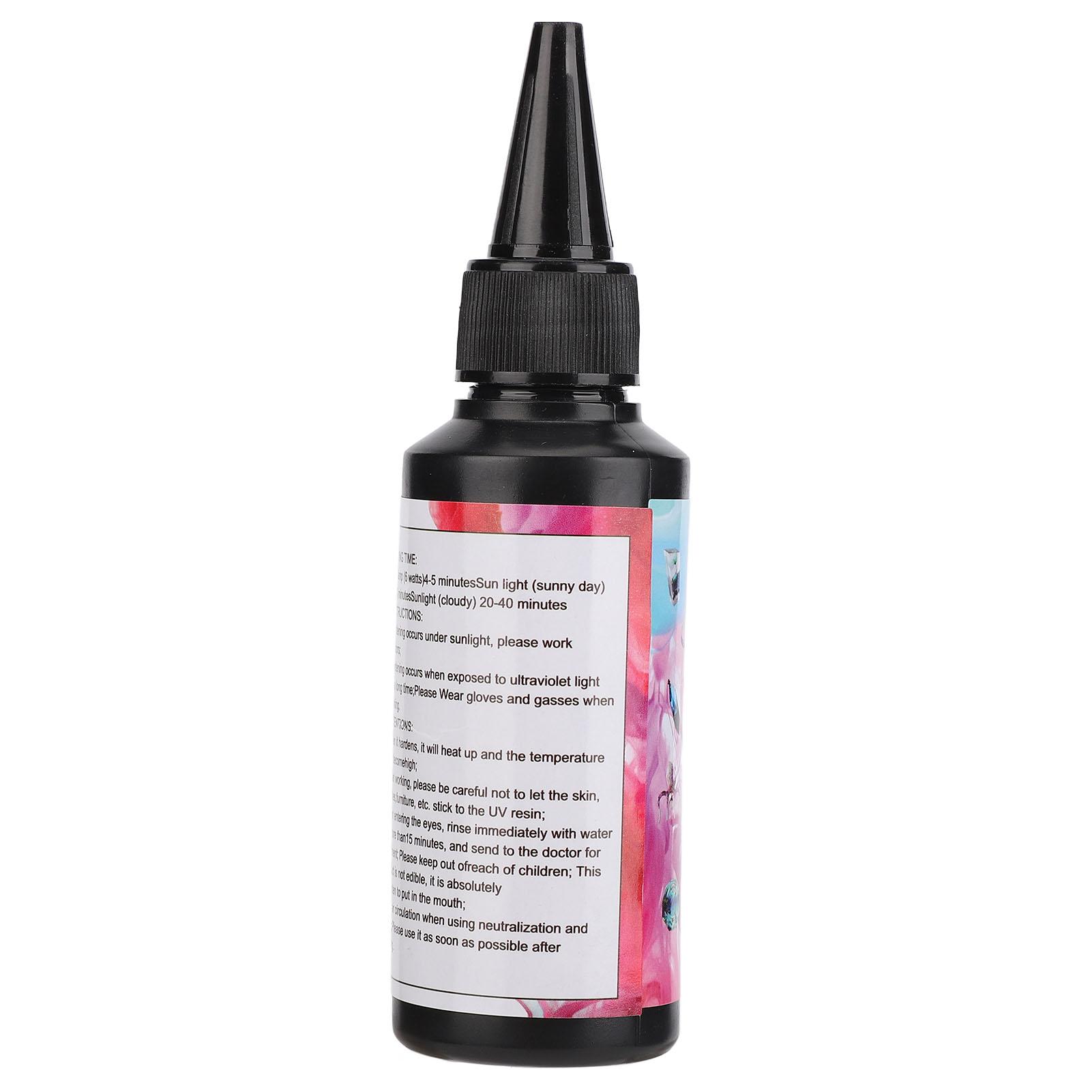 УФ-смола ручной работы своими руками прозрачный цвет анти-желтый быстросохнущий прозрачный УФ-клей клей для