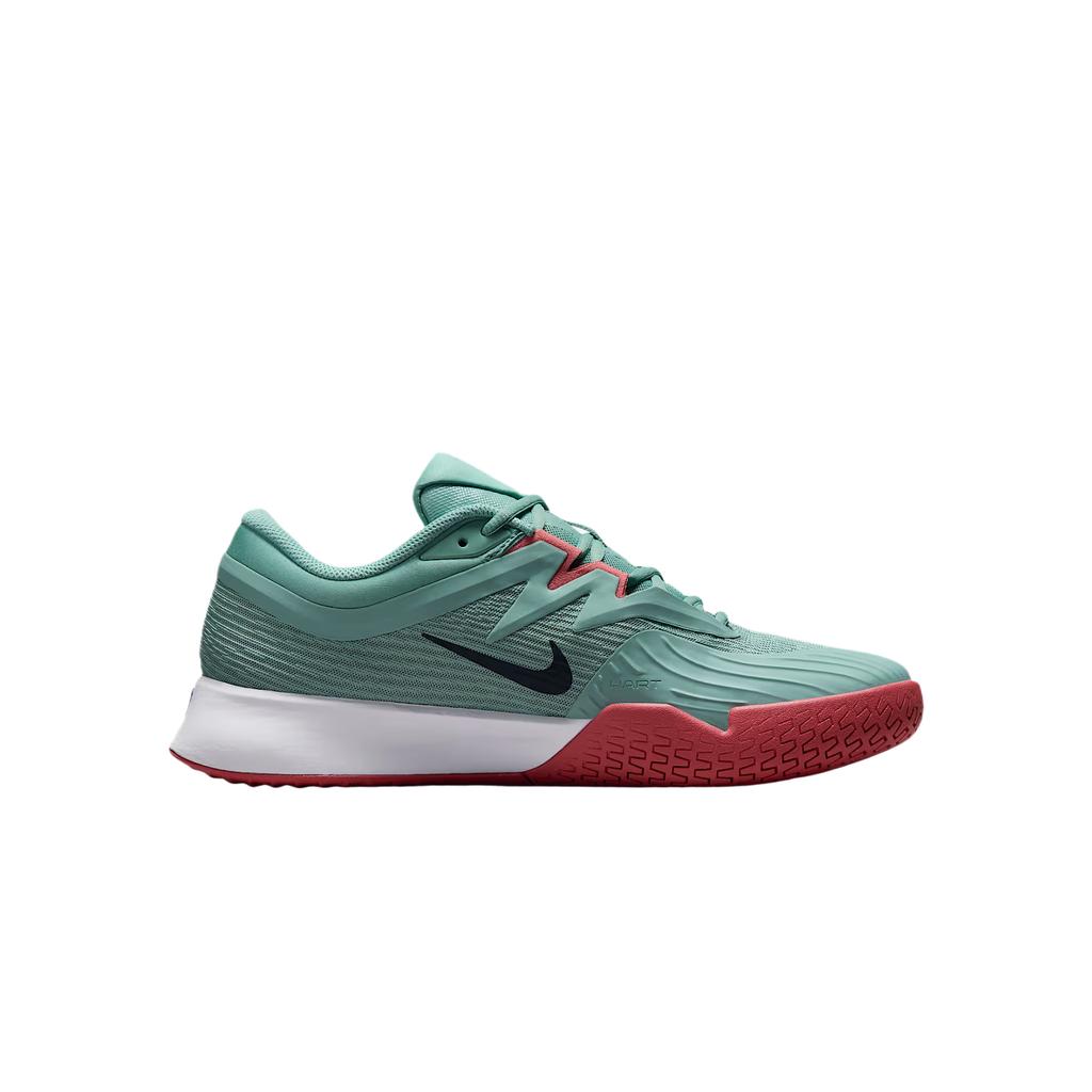 NikeCourt Air Zoom Vapor Pro 3 HC Cannon Armory Navy Men Sneakers Teal White Adobe FZ2161-004