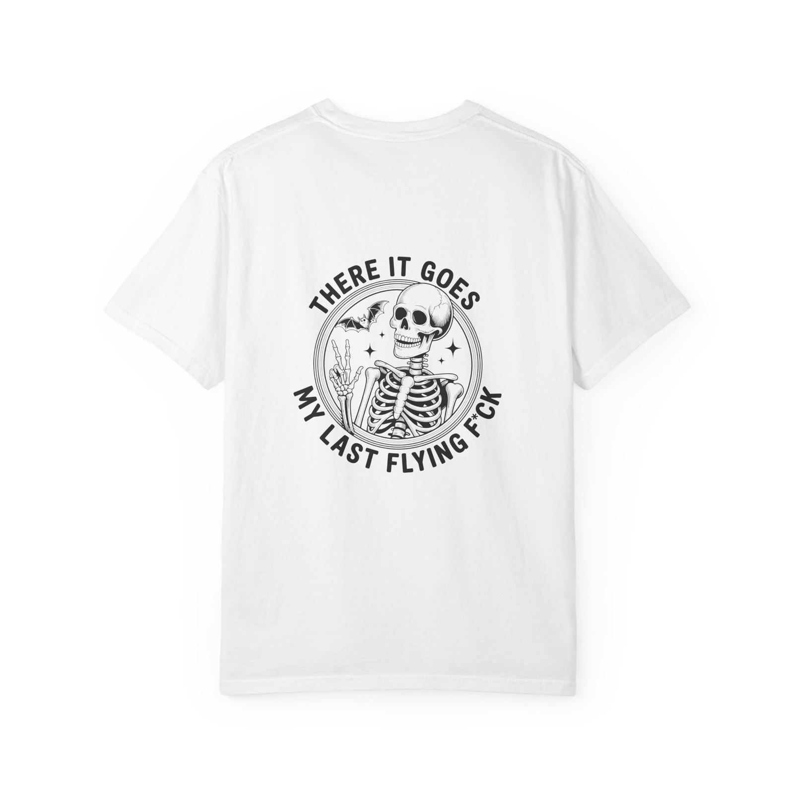 Skeleton Graphic Tee - Unisex Garment-Dyed T-shirt, Casual Wear, Funny [...] S разноцветный
