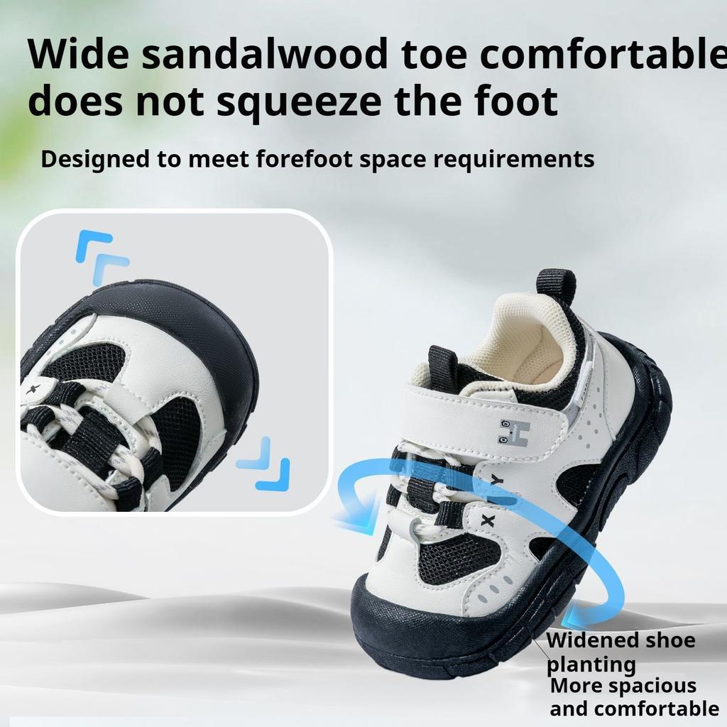 Baby Soft-soled Non-slip Toddler Shoes Baby Boy Sneakers Girl Breathable Shoes Anti-heel Drop Children's Shoes