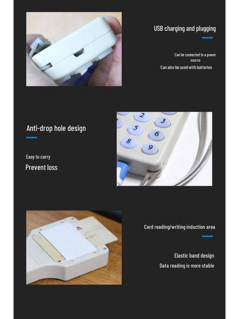ID Access Card Copier and Encrypted Elevator Card Reader/Writer 300CD