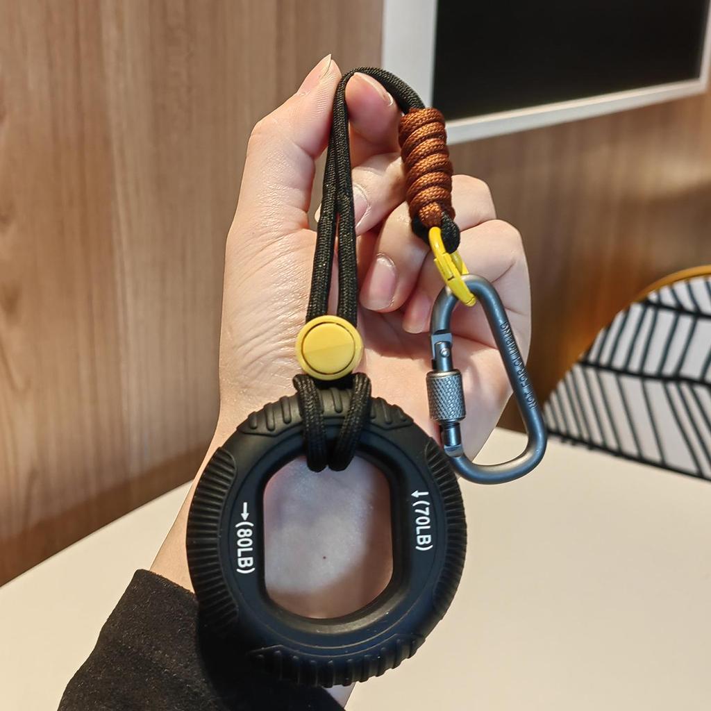 Creative Grip Strengthener Keychain: Fun Fitness Pendant & Couple Ornament - Perfect as a Backpack Accessory or Small Gift