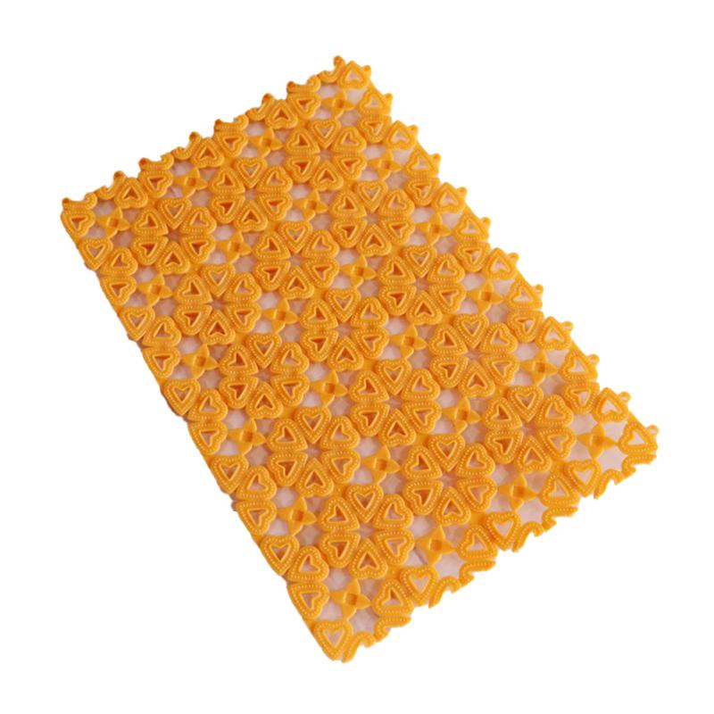 Badematten für den Haushalt, wasserdicht, rutschfest, mehrzweckig, schneidbar, hohl, Duschmatte für Küche und Bad