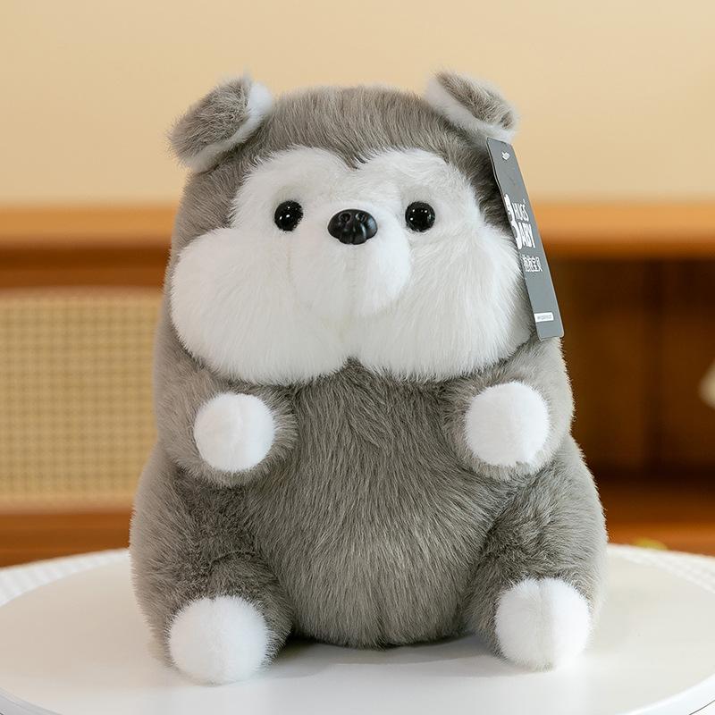 New Corgi Doll Pose Puppy Pillow Doll Girl Sleeping on Bed Rag Doll Plush Toy