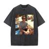Dexter Morgan Harry's Code Vintage Washed T-shirts Men's Women Clothing Casual T Shirts Gothic Cotton T-shirt