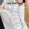 Metal No-Tie Elastic Shoelace Buckle for Kids & Adults Sneakers