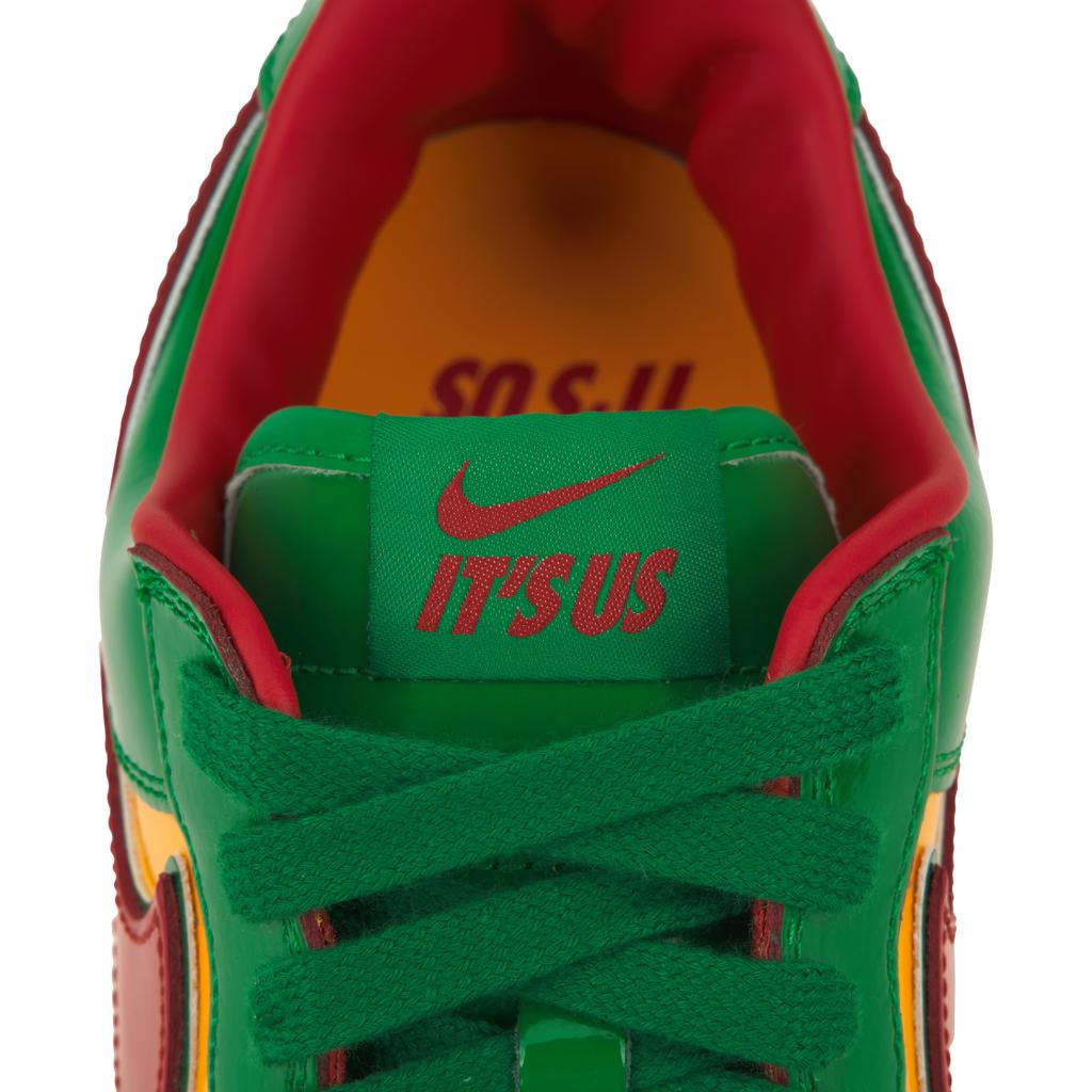 Lil Yachty X Nike Air Force 1 Low Concrete Boys - Lucky Green Unisex Sneakers Mystic-Red University-Gold IH4383-300
