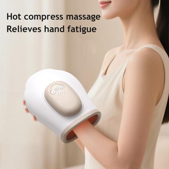 Hand Massager with Heat Compression 3 Massage Modes Pain Relief Professional Hand Massager Hand Arthritis Relief Tool
