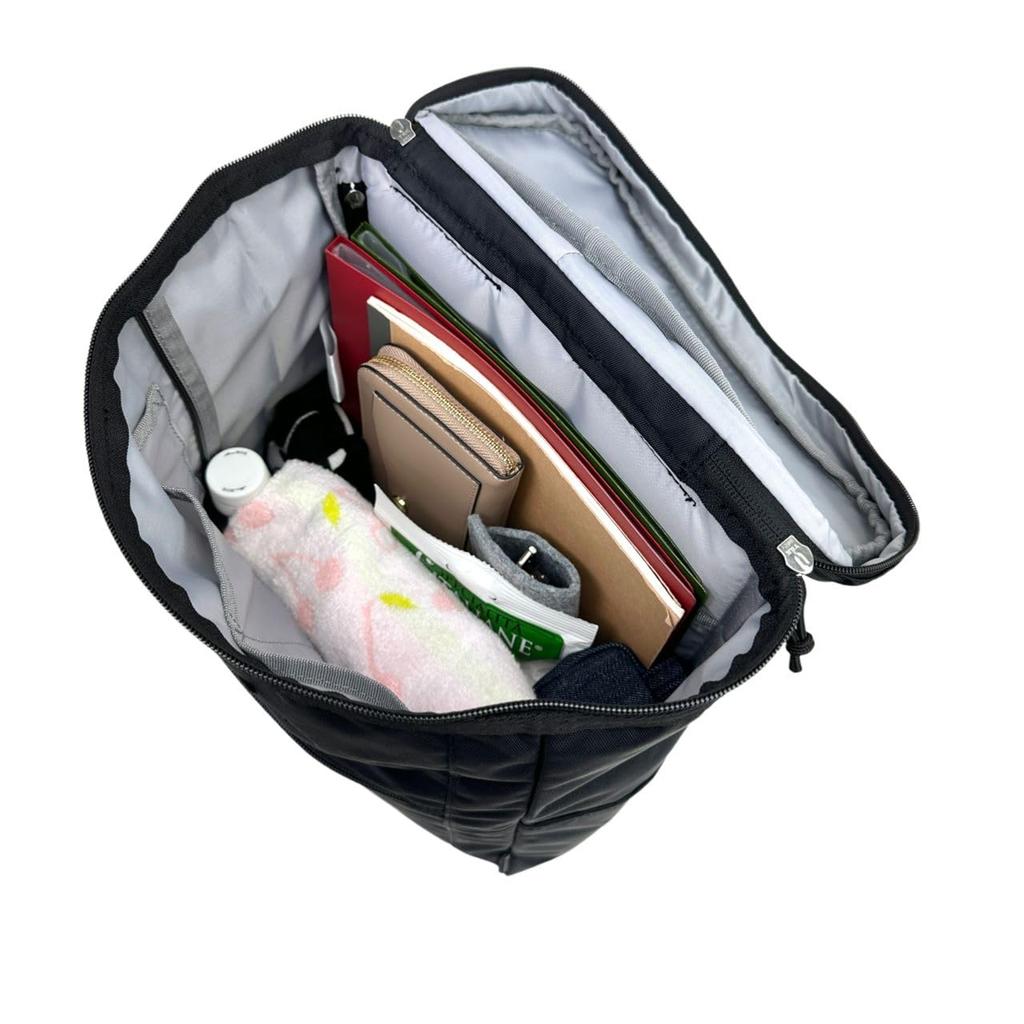 18L square backpack black [Columbia]